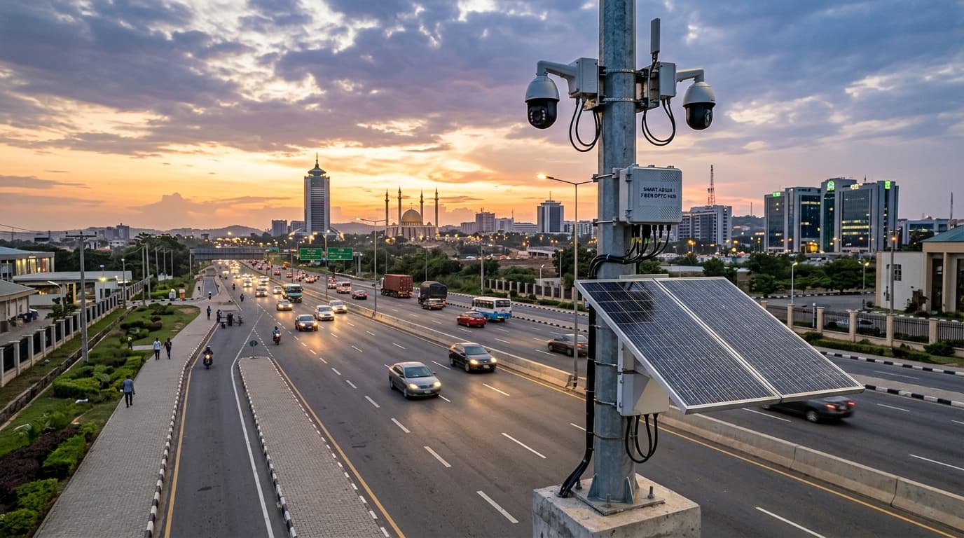 Smart city traffic and surveillance telemetry infrastructure in Abuja